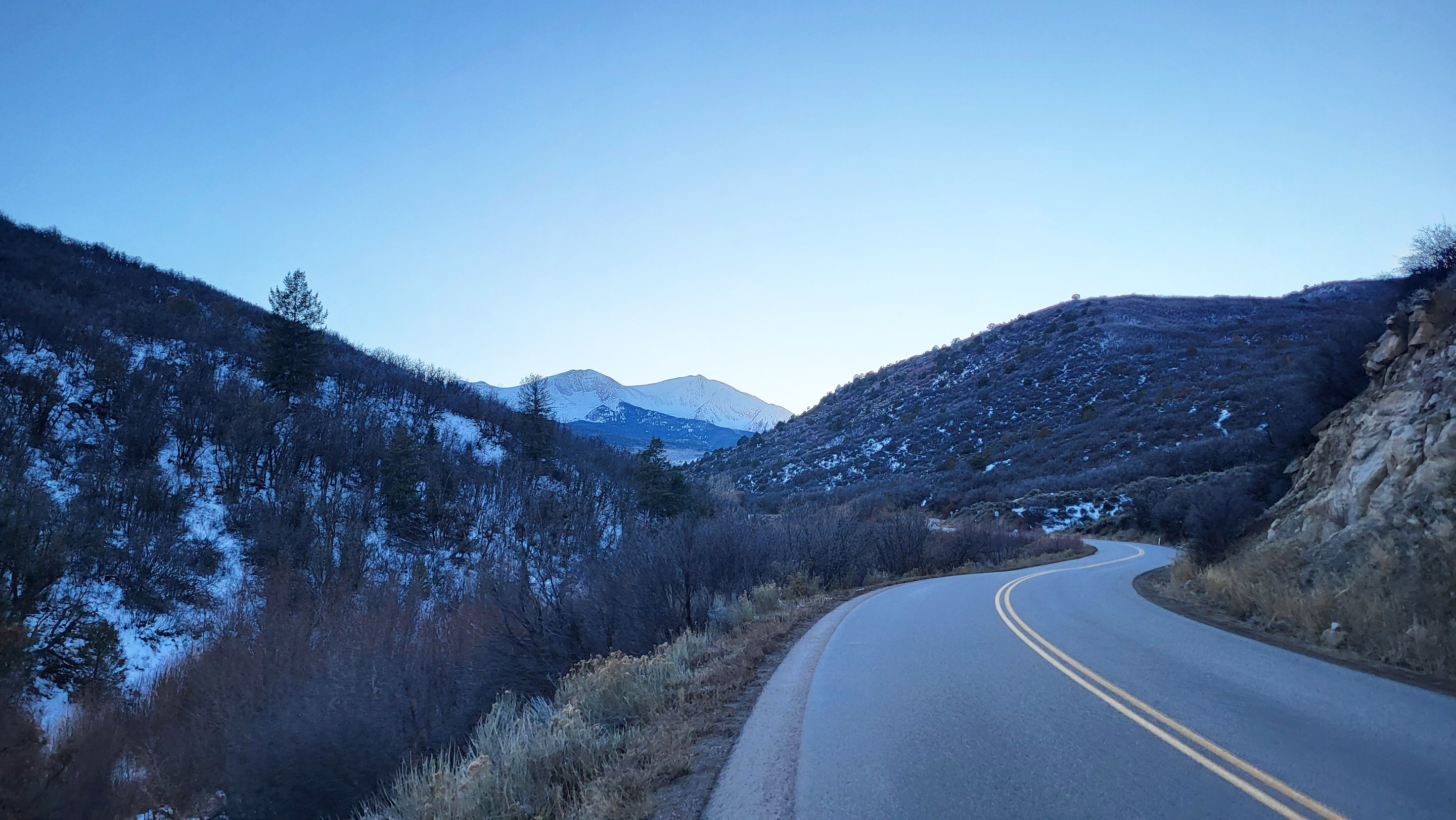 Before the Jan. 24 storm, many areas of the Valley were dry and free of snow, as seen in this image taken from West Sopris Creek on Jan. 17. Photo by Annalise Grueter